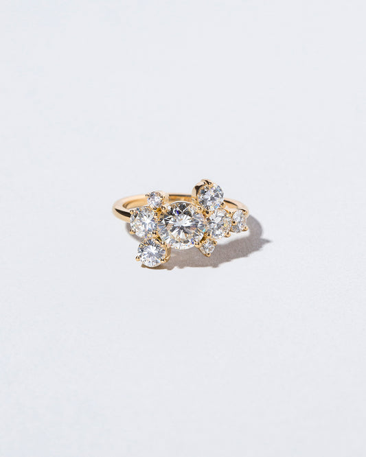 Brilliant Cut Diamond Cluster Ring
