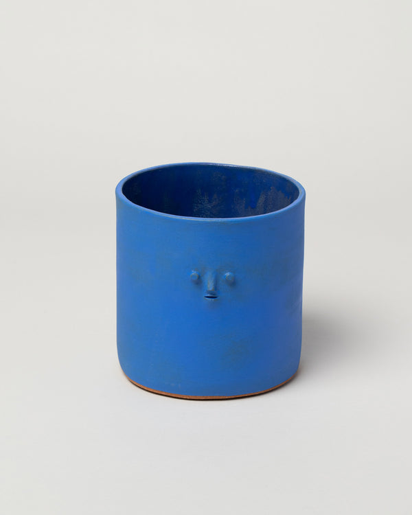 Rami Kim Collection mini Face Planter in electric blue on a neutral-light background.