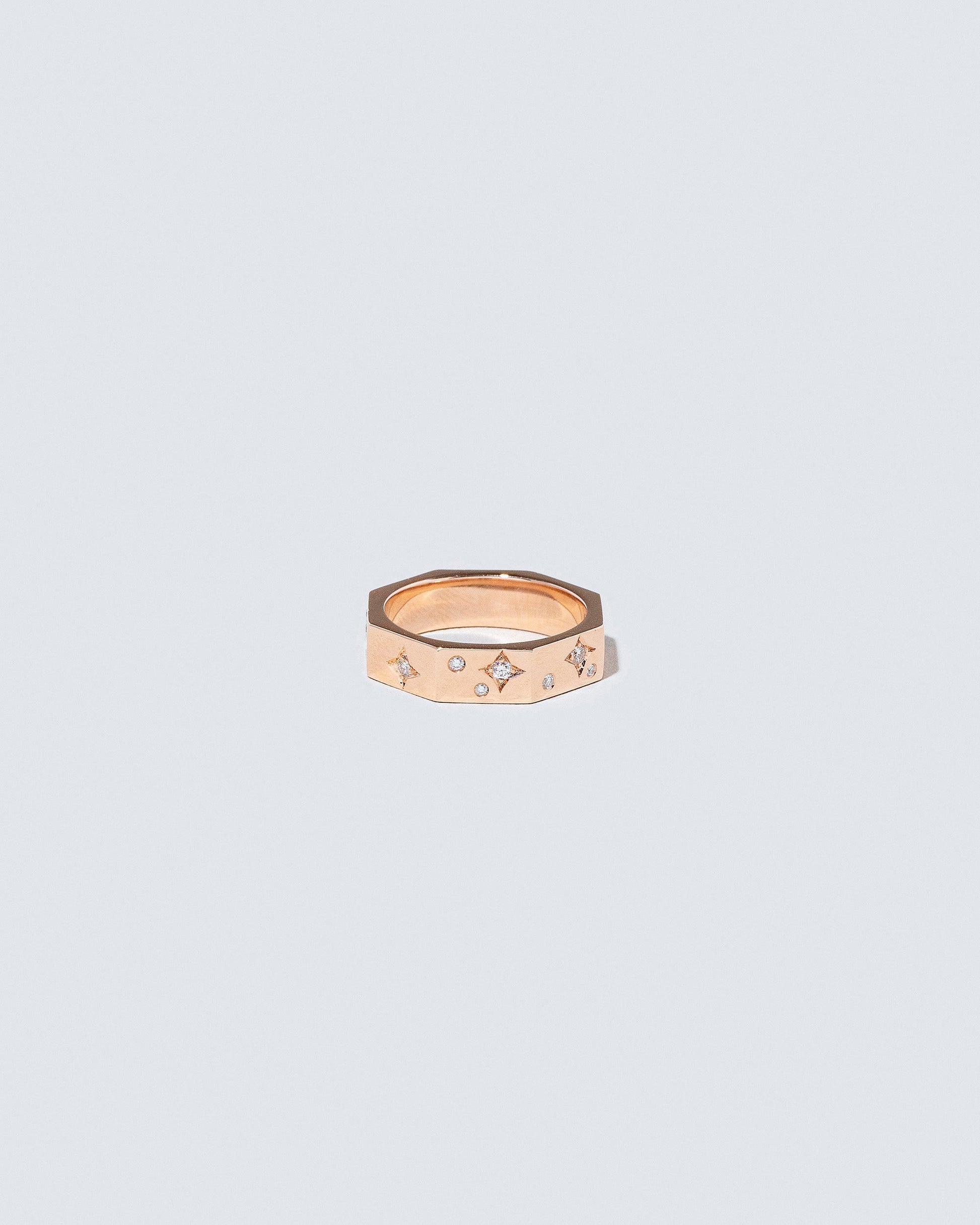 Segmented Band on light colored background.