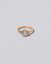 Super White Diamond Barragán Ring on light color background.