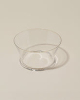 Closeup details of the Bollenglass Design Petite Bowl on light color background.