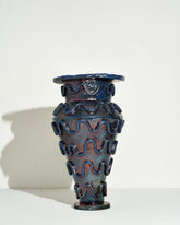 Emily Mullin Waves I Vessel on light color background.