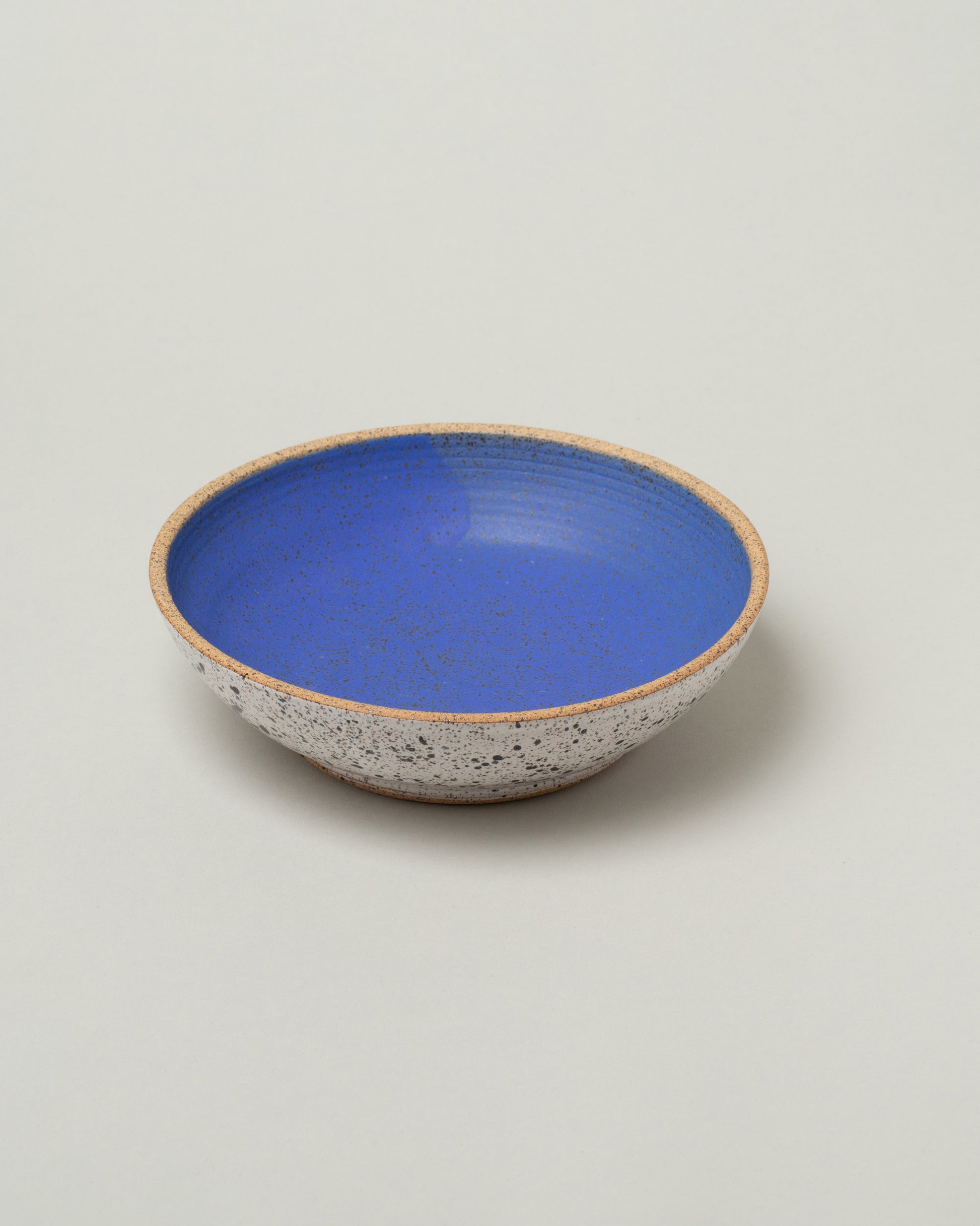 Recreation Center Blue Seven & A Half Inch Everyday Bowl on light color background.