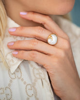 Ibis Ring on model.