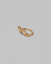 View from the side of the Deceleration Ring on light color background.