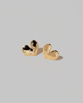 Thousand & One Night Spangled Stud Earrings on light color background.