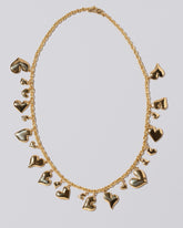 Thousand & One Night Heart Necklace Media on light color background.