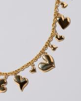 Thousand & One Night Heart Necklace Media on light color background.