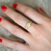 product_details::Areanthes Ring on model.