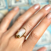 product_details::Oceanus Ring on model.