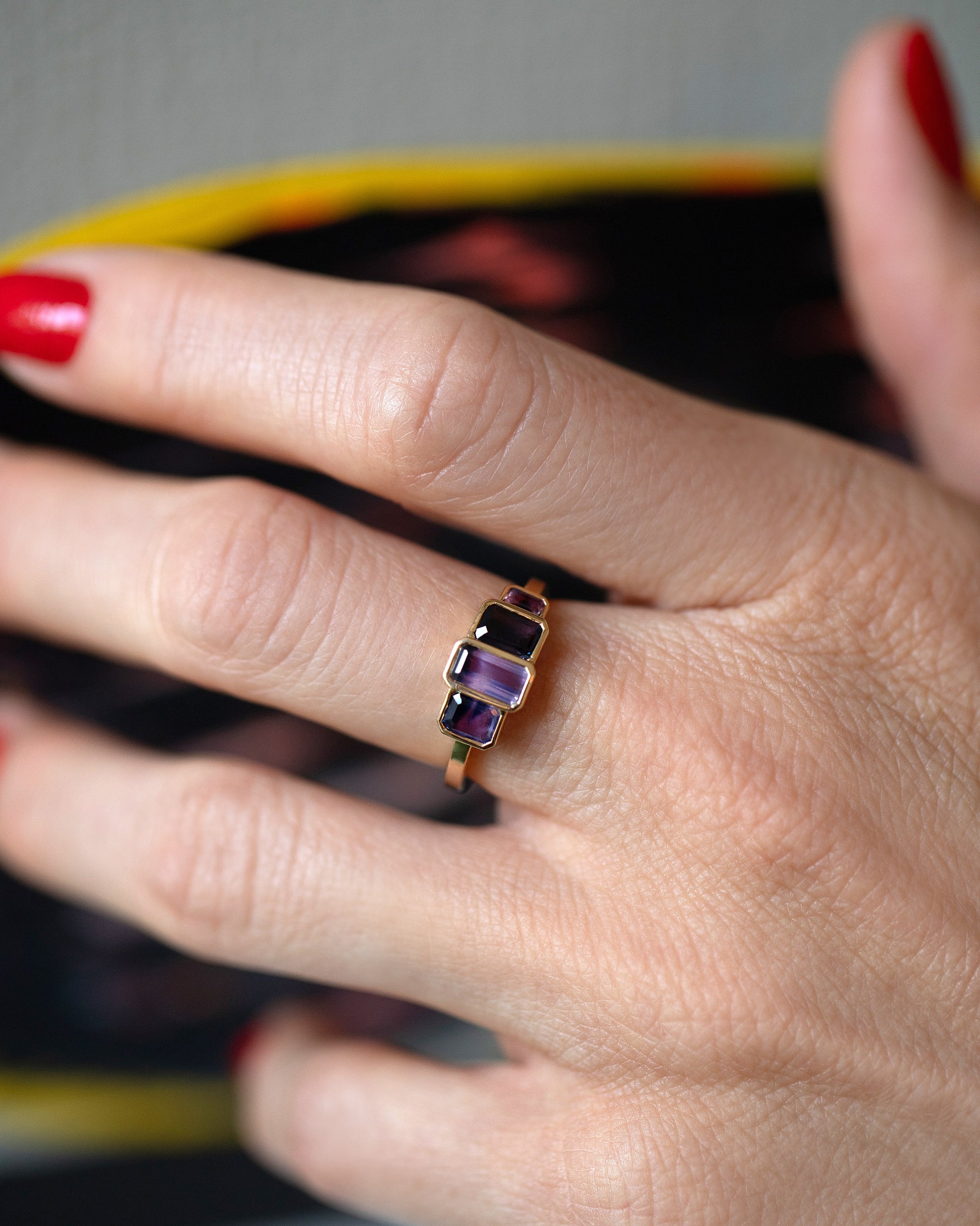 Vanda Ring on model.