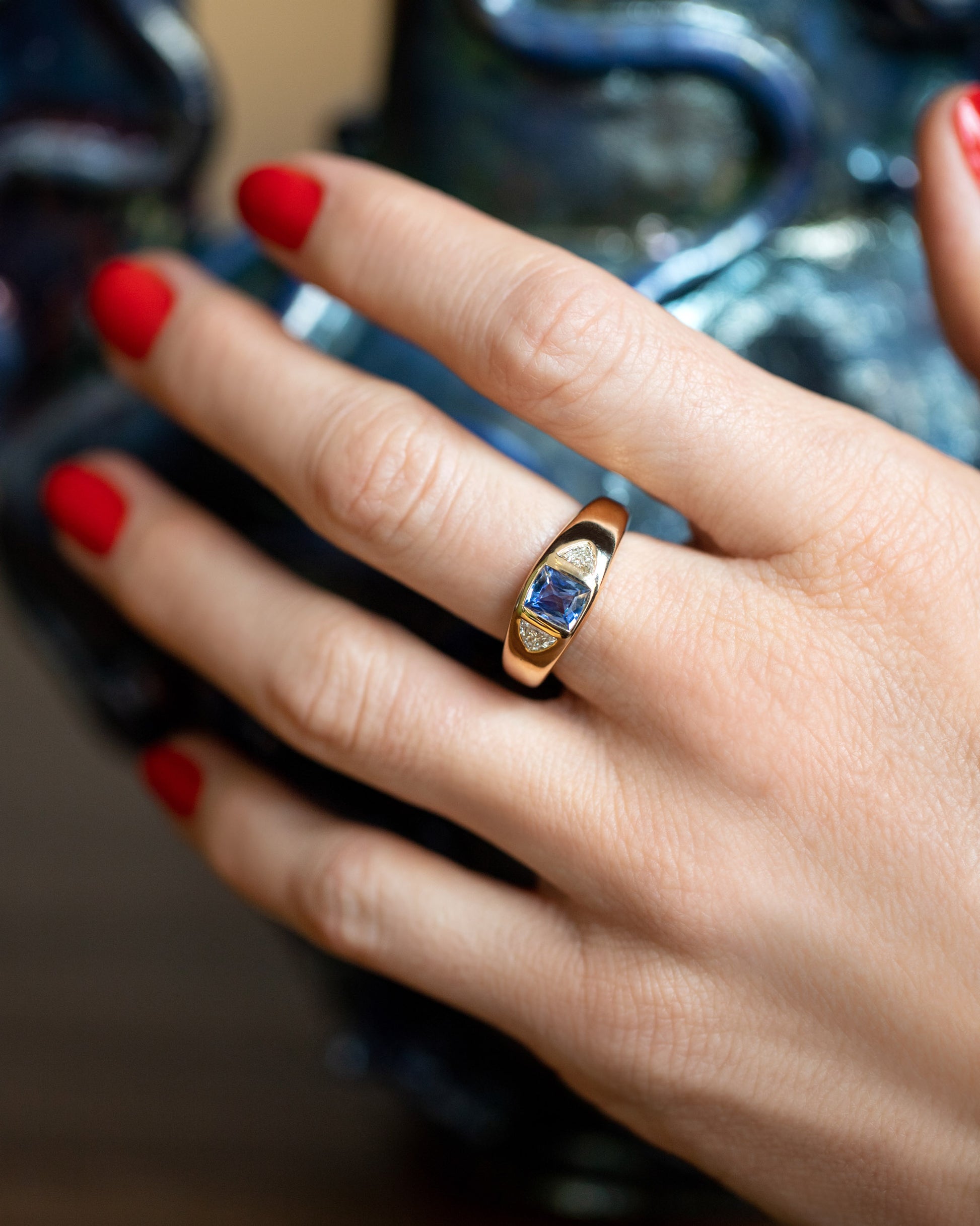 Many Ways Ring on model.