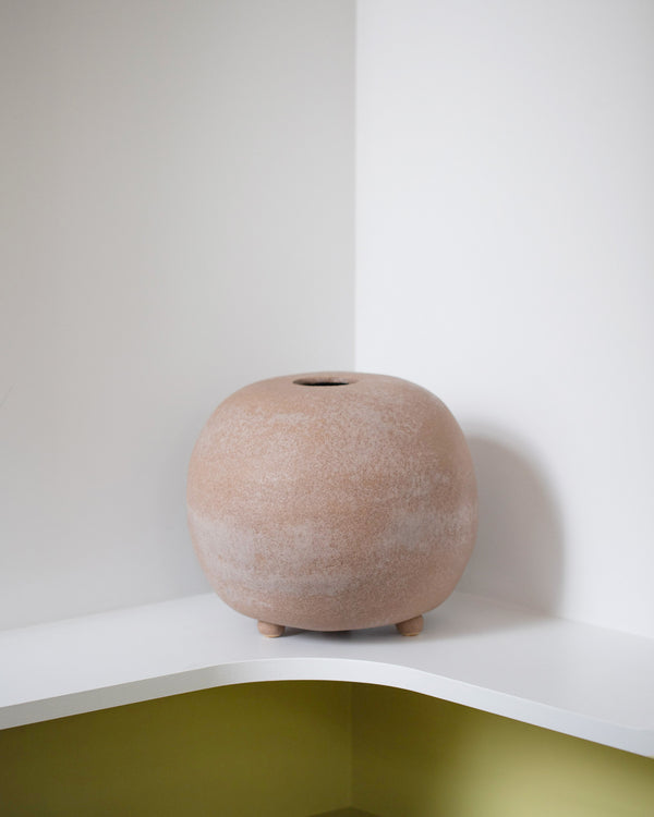 Morgan Peck Mauve Globe Vase