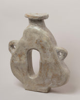 Closeup details of the Willem van Hooff Gena Small Core Vessel on light color background.