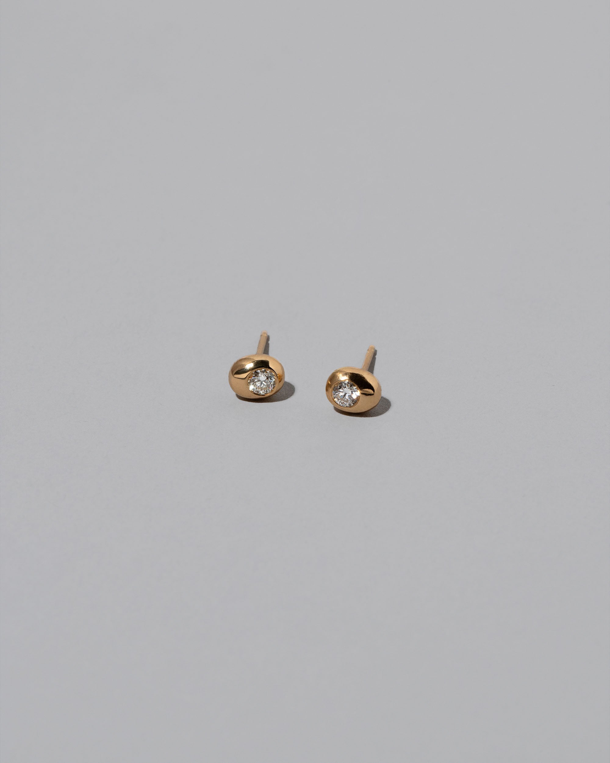 14k Solid Gold White or Yellow Gold Stud Findings 1 Pair of 5mm cups deals with Posts and Backs, Made in USA