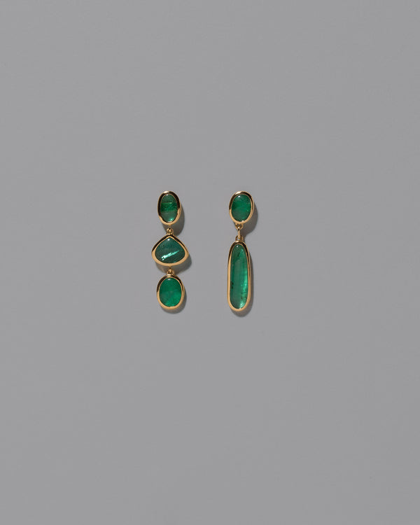 Eternal Life Earrings on light color background.