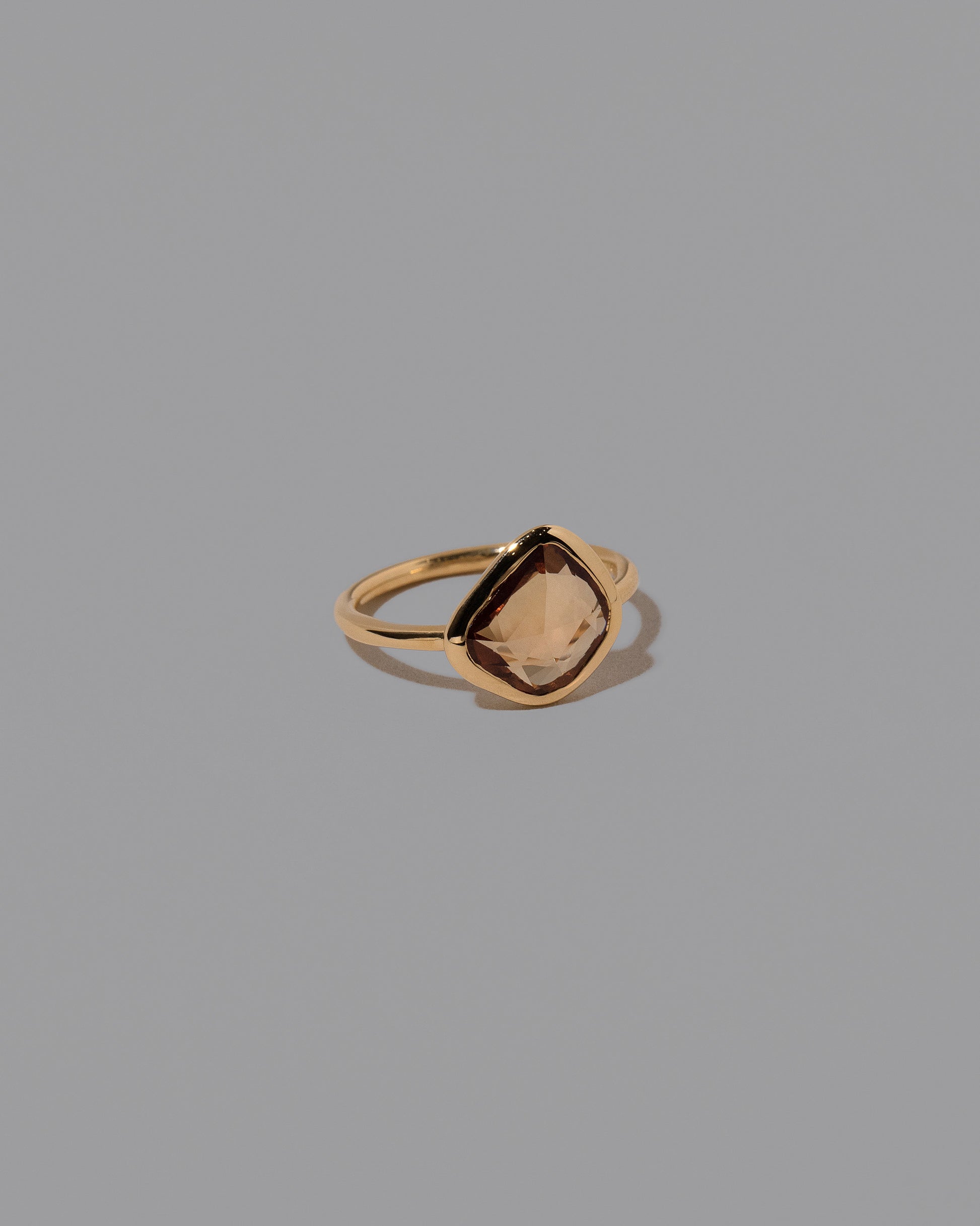 View from the side of the Gentle Ring on light color background.
