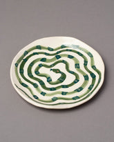 Fernanda Uribe-Horta Snake Plate on light color background.