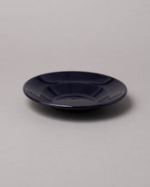 La Ceramica Vincenzo Del Monaco Midnight Shallow Bowl on light color background.