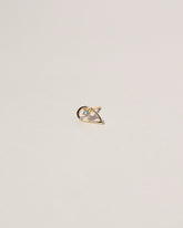 Sun Drop Single Stud on light color background.