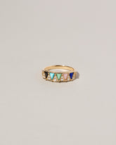 Five Triangle Ring - Mega on light color background.