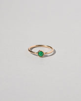 Birthstone Ring on light color background.