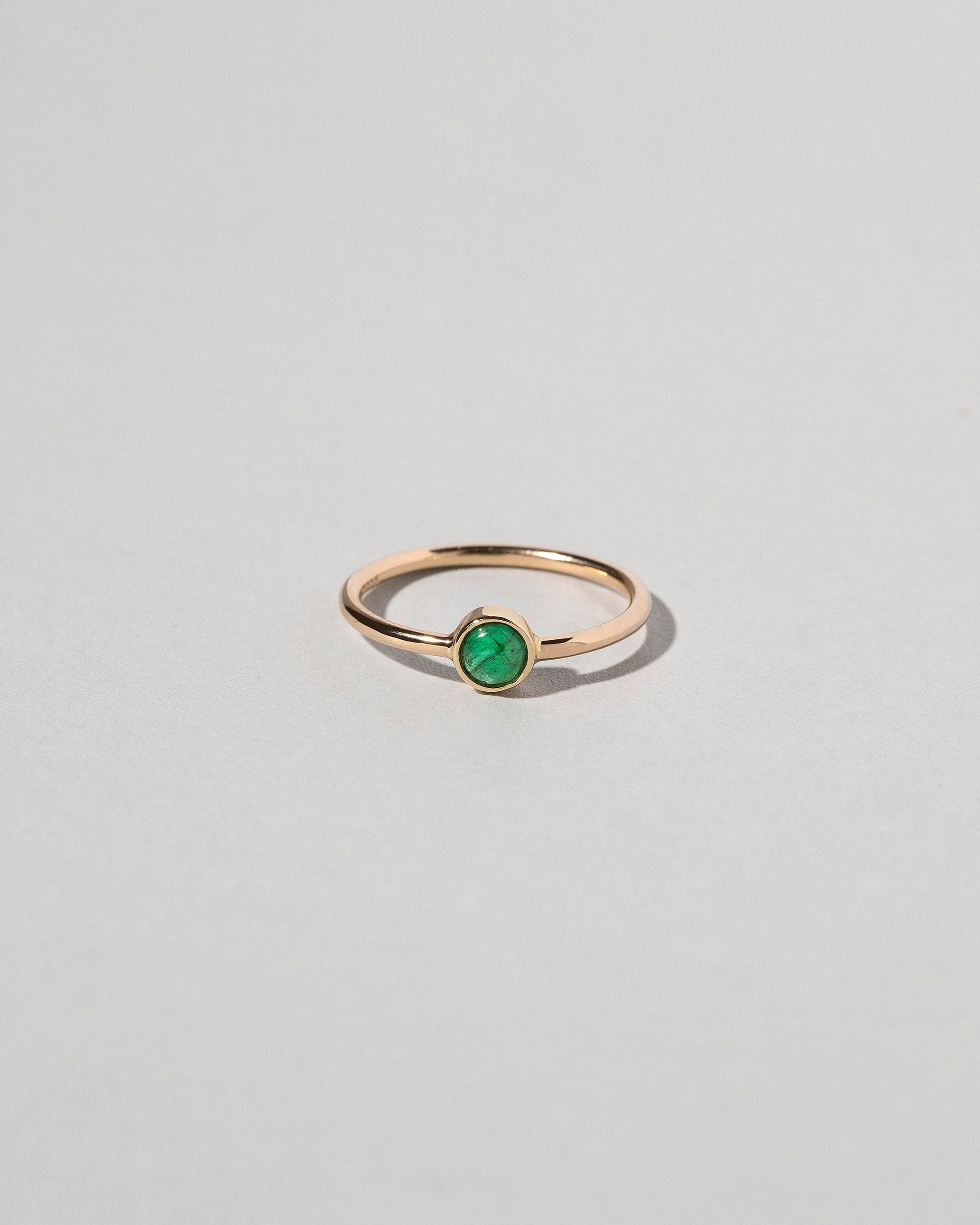 Birthstone Ring on light color background.