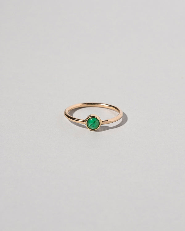  Birthstone Ring on light color background.