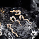 product_details::Styled image of Ripple Wave Earrings