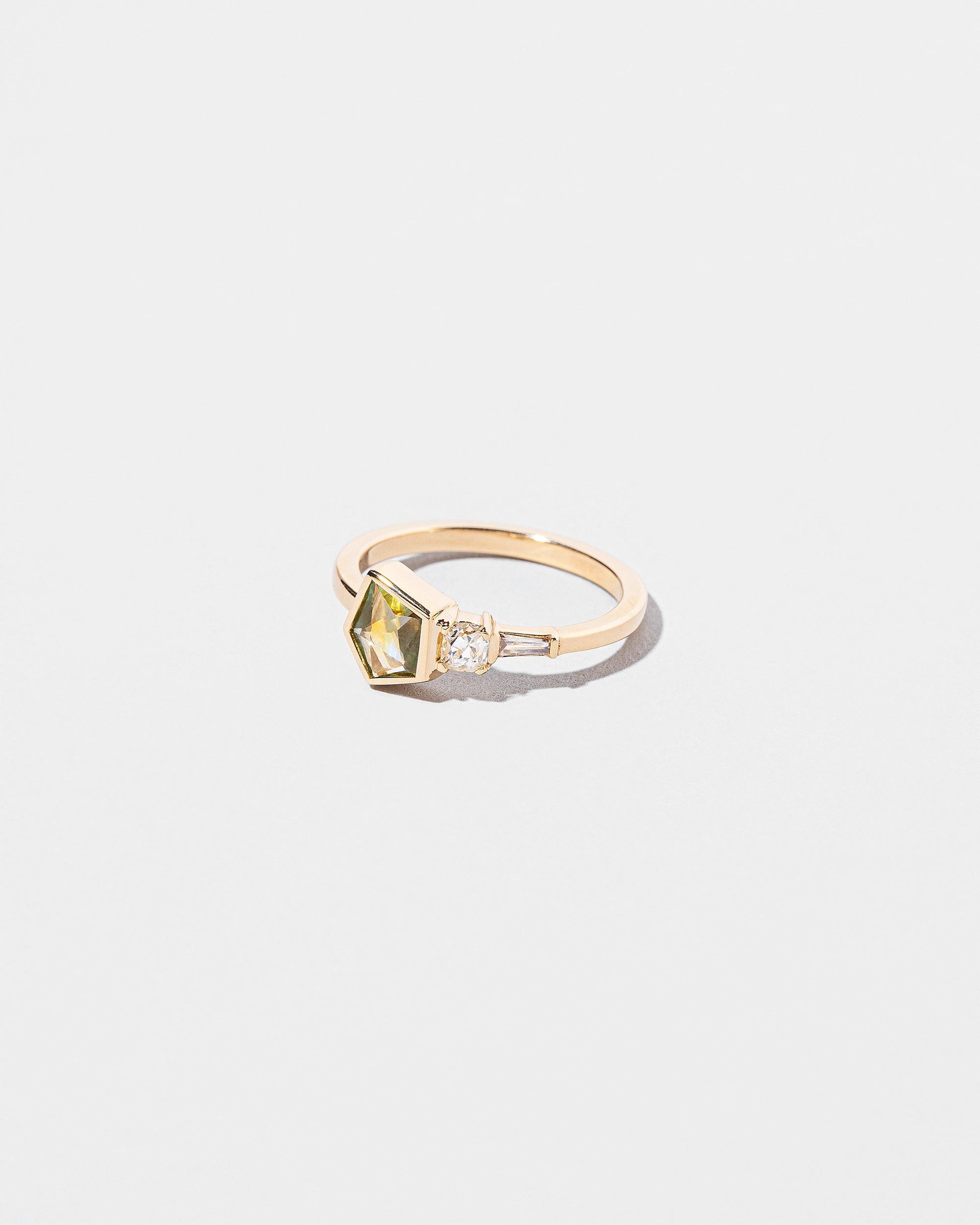 Aglaophotis Ring on light color background.