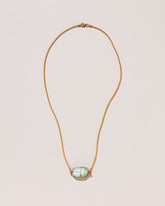 New Life Necklace on light color background.