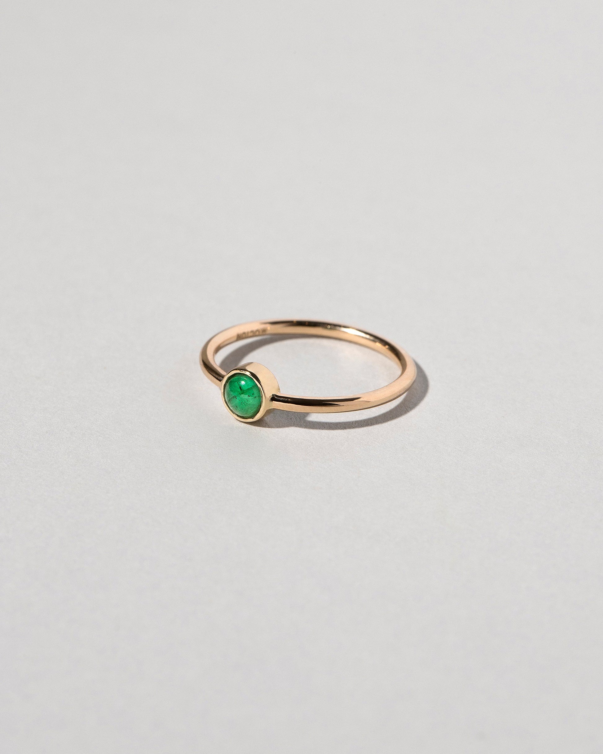 Birthstone Ring on light color background.