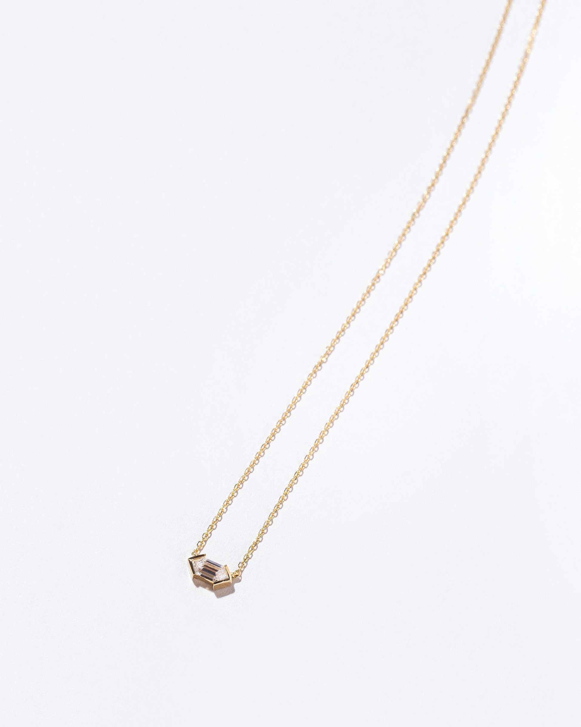 Saltwhistle Necklace on light color background.