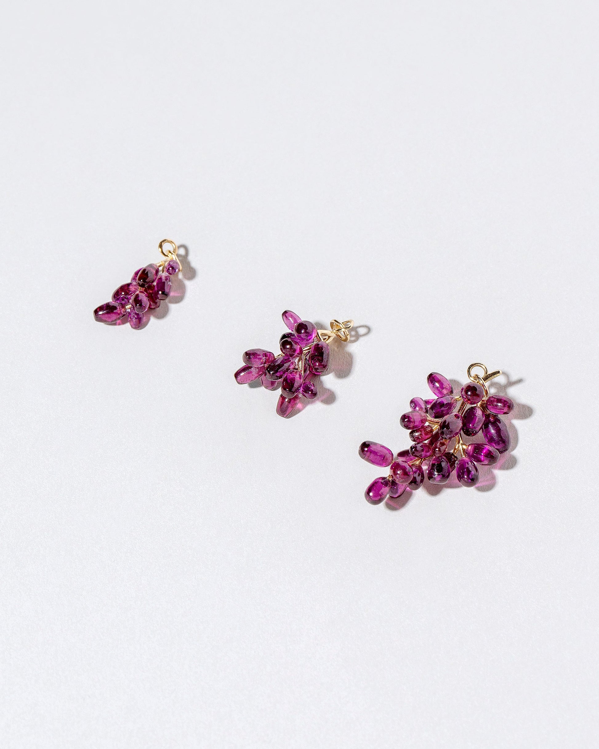 Table Grapes Charm on light color background.