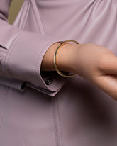 Loop Bracelet on model.