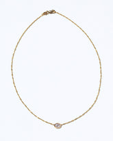 Bloom Necklace on light color background.