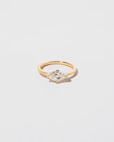 Divine Geometry Ring on light color background.
