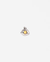 Sunny Side Up Egg Charm Two on light colored background.