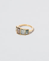 View from the side of the Nile Ring on light color background.