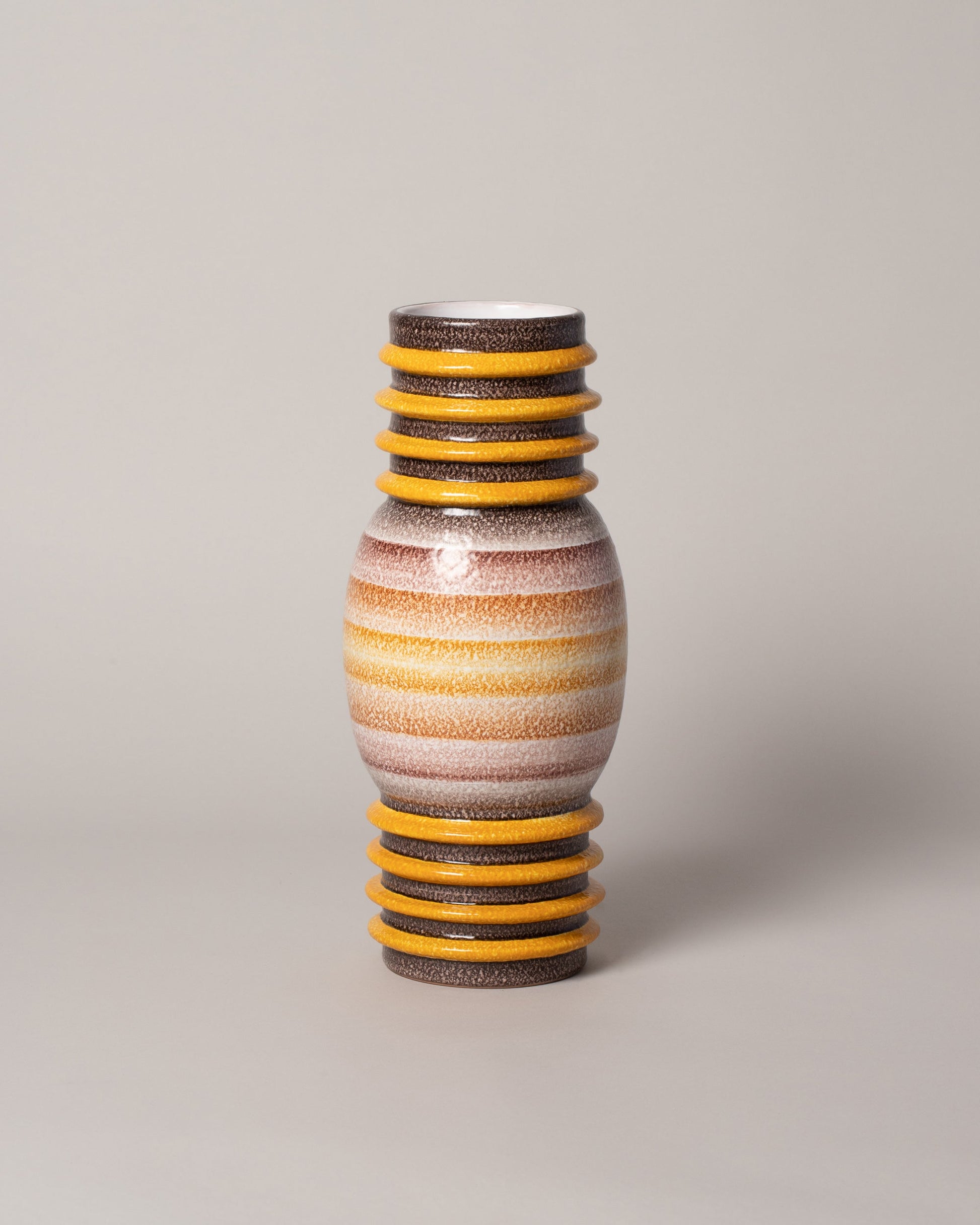 Mazzotti 1903 Motorato Vase on light color background.