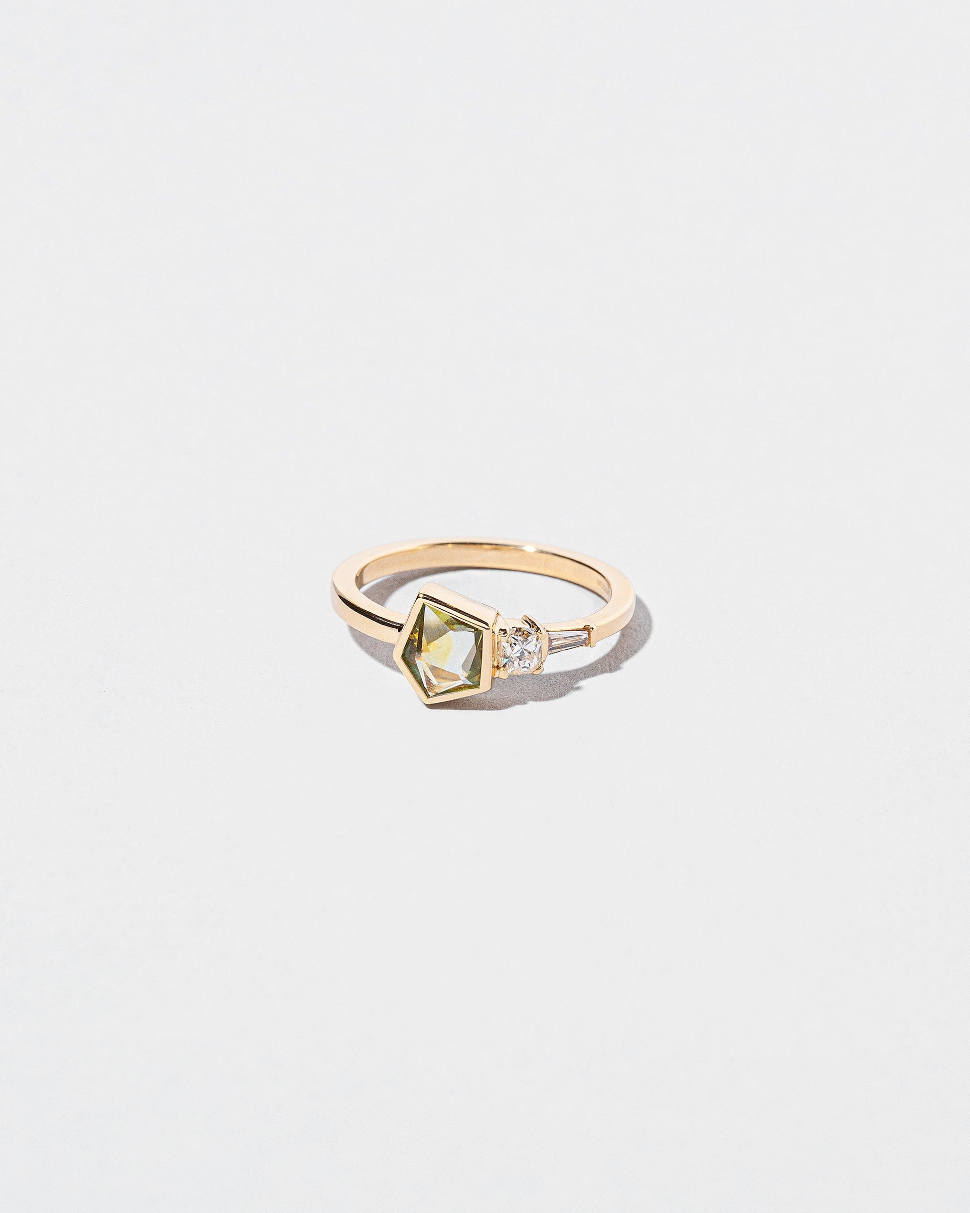 Aglaophotis Ring on light color background.