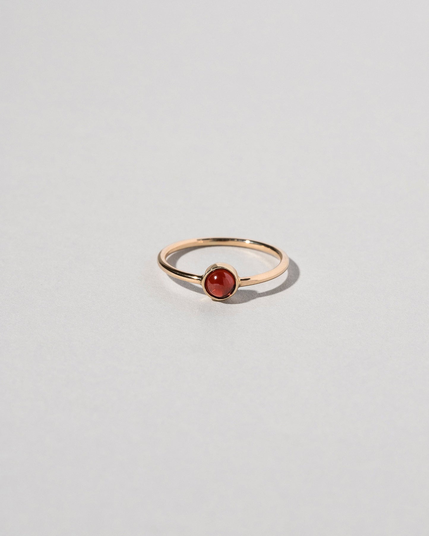 Birthstone Ring on light color background.
