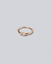 Persephone Ring - White Diamonds on light color background.