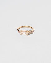 Flower of Life Ring on light color background.