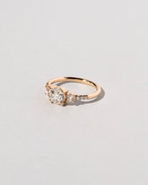 Orion Ring - White Diamond on light color background.