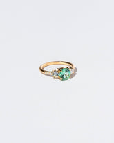 Orion Ring - Tourmaline on light color background.