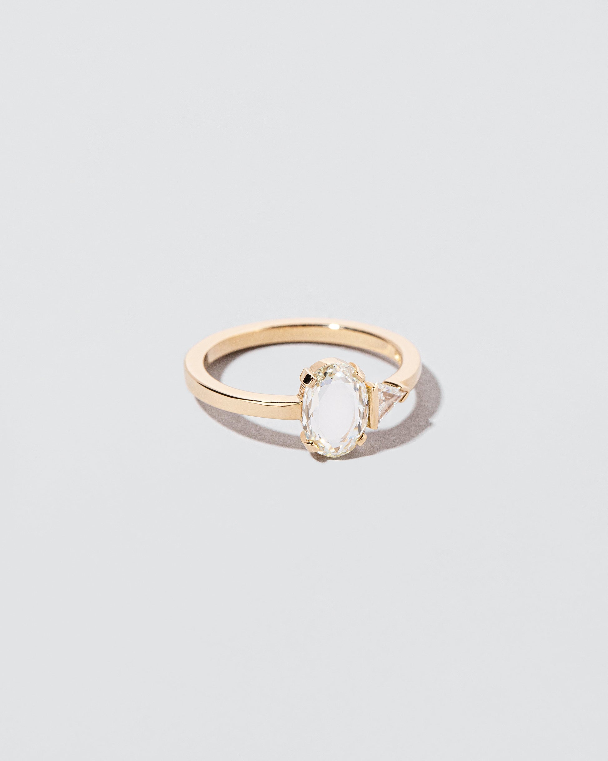 Thick & Thin Ring on light color background.