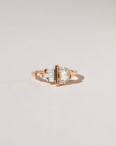 Heaven & Earth Ring on light color background.