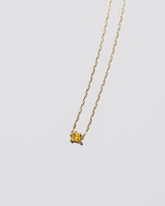 Be True Necklace on light color background.