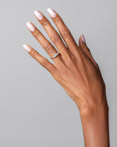 Mini Luna Ring on model.